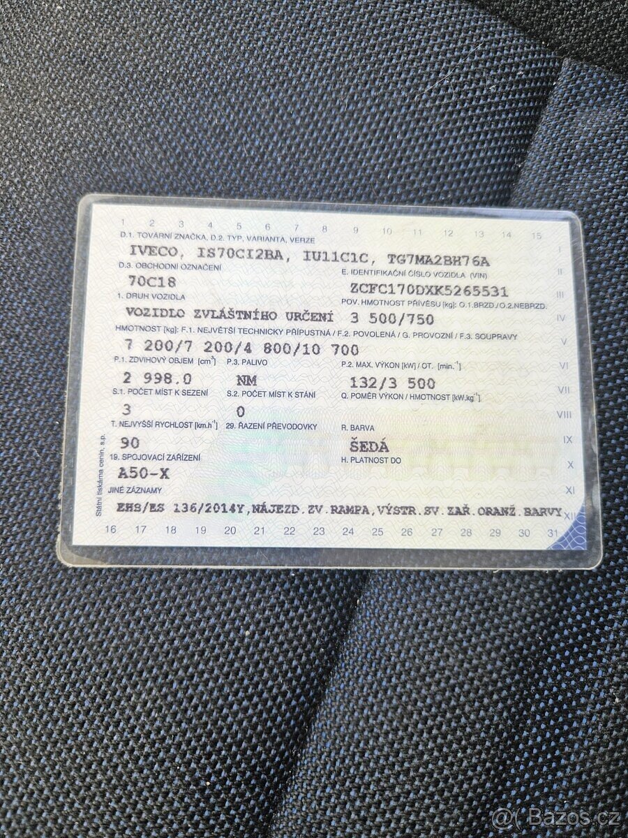 Iveco Daily 70c18, 2018, EUKRAN - 11