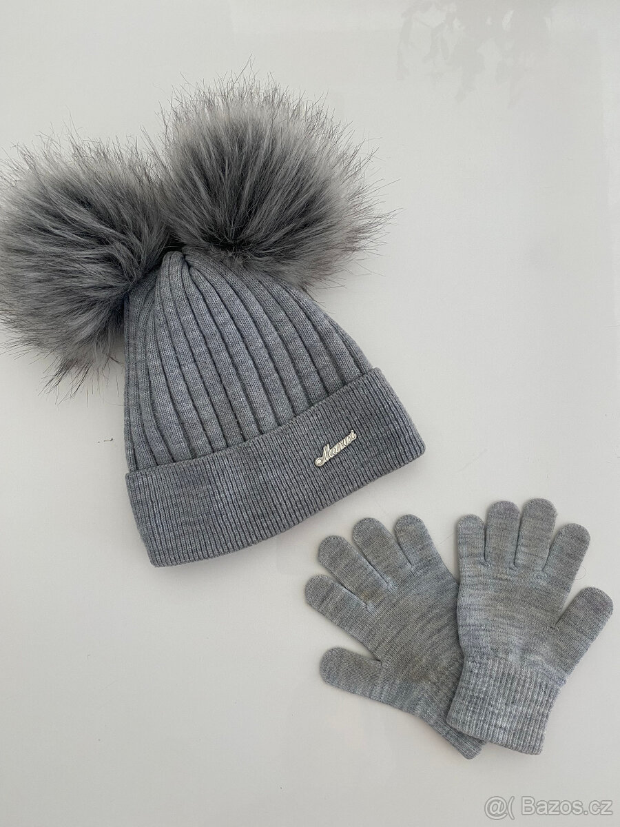 Dívčí zimní čepice - 11