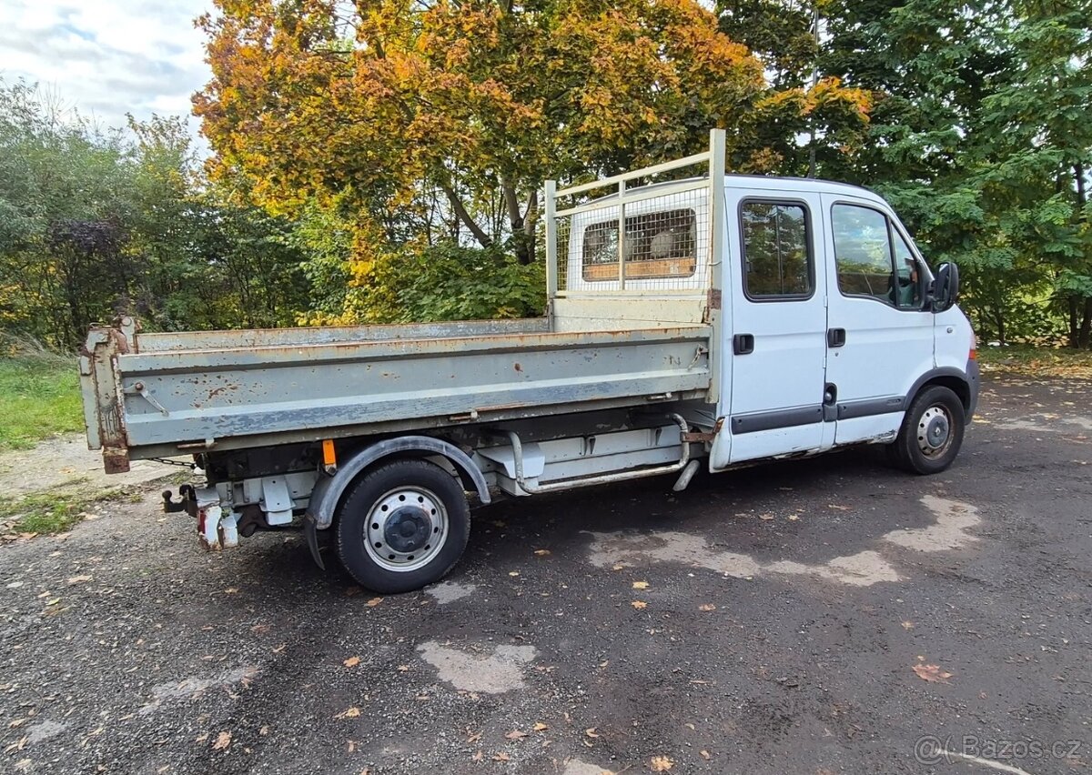 Renault Master | SKLÁPĚČ | 7 MÍST |DLOUHÁ KORBA 3M| - 11
