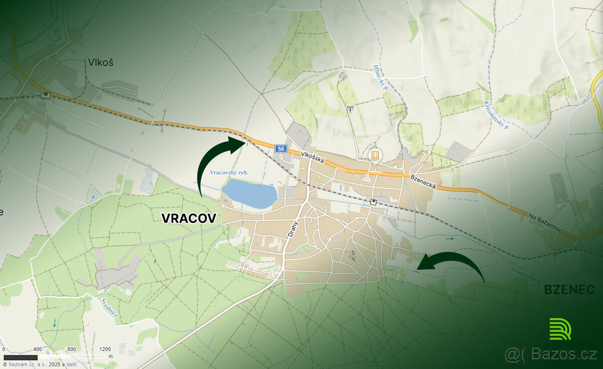 Prodej pozemků KÚ Svatobořice LV 364 a Vracov LV 5580 a LV 1 - 11