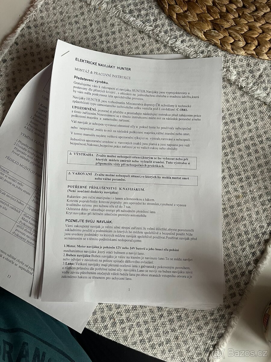 Na prodej nový naviják Hunter - 11