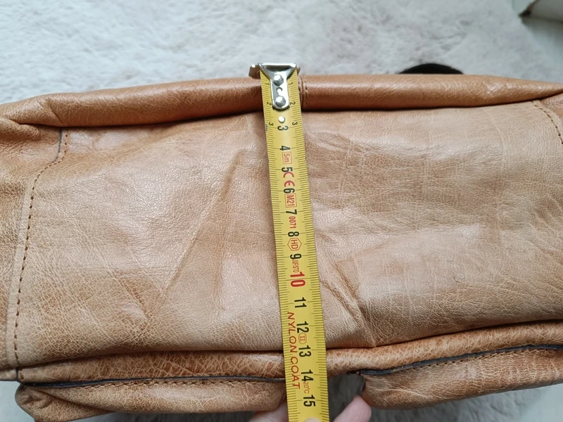 Kožená taška Burkely, unisex - nová - 11