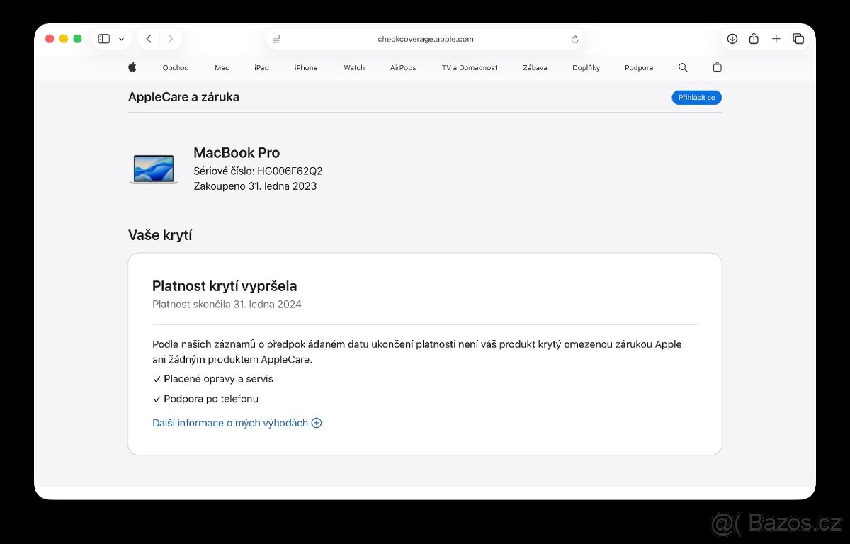 MacBook Pro M2 (16 GB RAM, 1 TB SSD) pěkný stav - 11