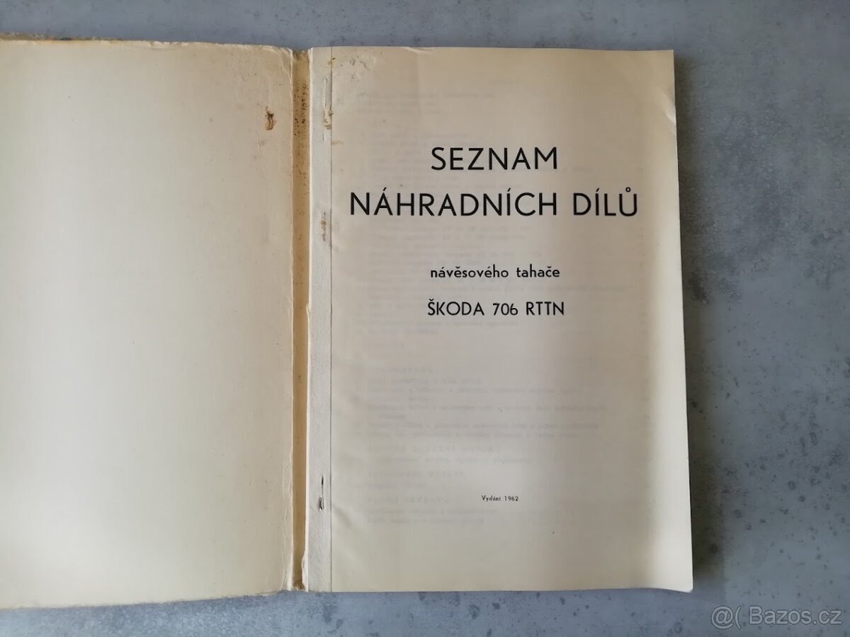 Škoda 706 RTS, RTTN - dokumentace - 11