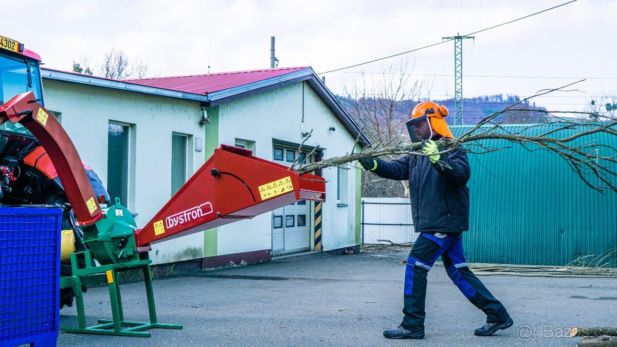 Štěpkovač Bystroň - Pirana (do 7cm) - 11