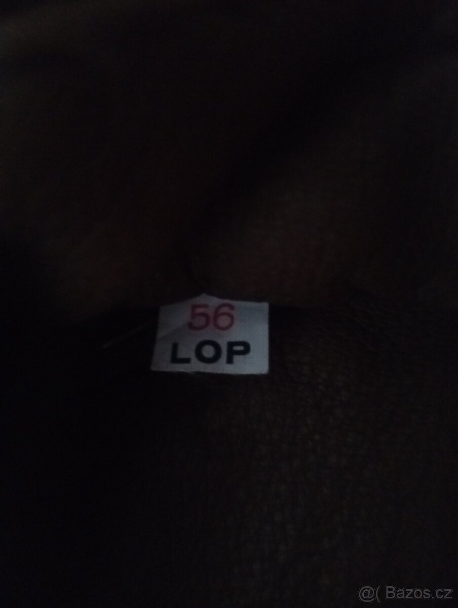 Prodám koženou bundu velikost 56 třikrát nošené - 11