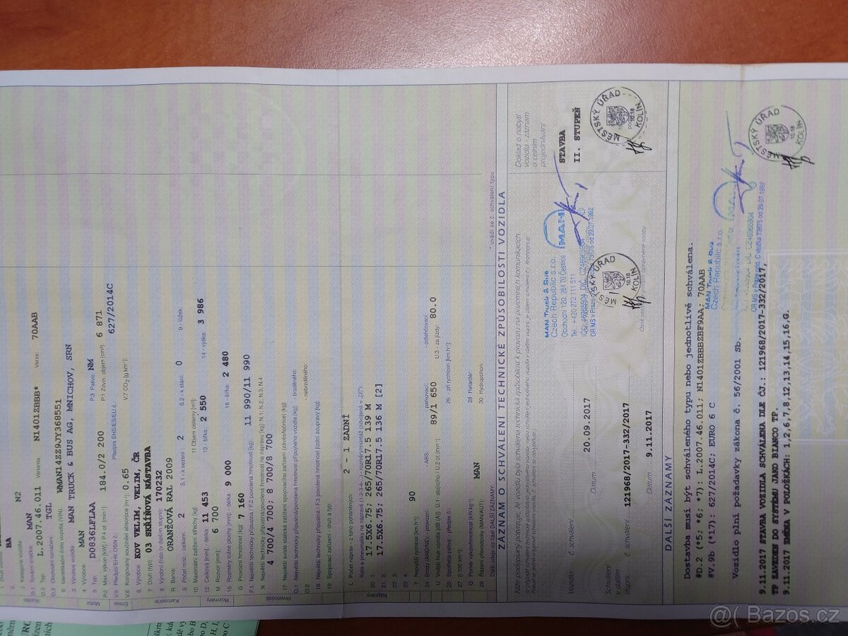 MAN TGL12.250 2017 skříň 1.maj ČR servis - 11