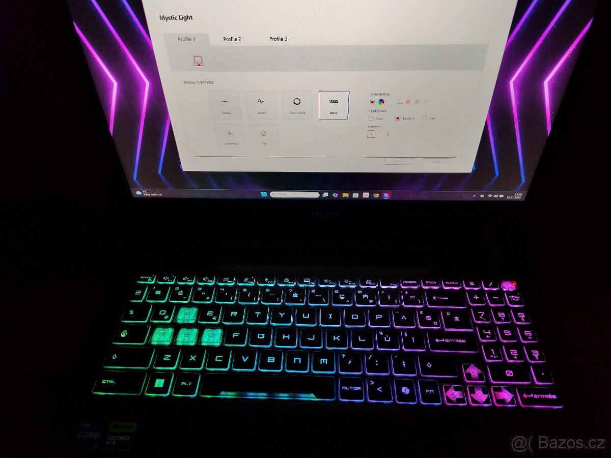 Nepoužitá 15" Katana,QHD,4070-Rtx,32gb,i7-13th.M.2 1TB - 11