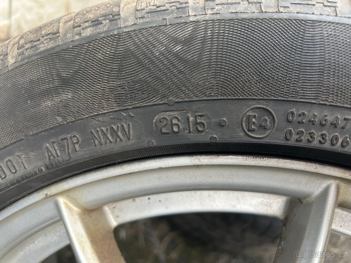 Alu kola R17 5x112 Mercedes + zimní pneu 205/50/17 - 11