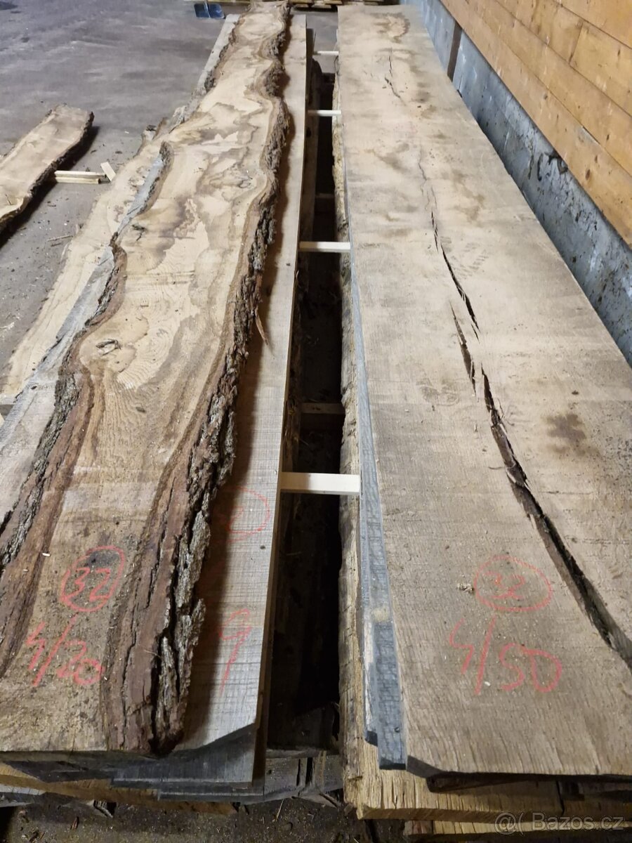 Dubové řezivo sušené 8 000/m3 - 11