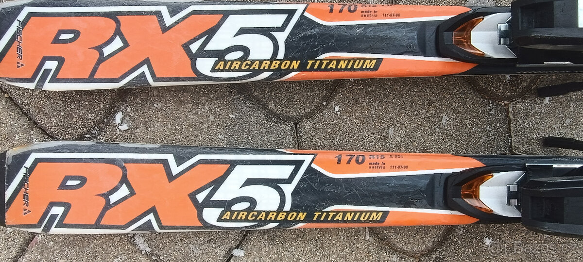 Prodám lyže značky FISHER RX5 170cm - 11