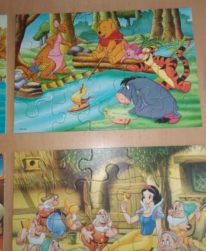 Puzzle Disney - 4 obrázky - 11