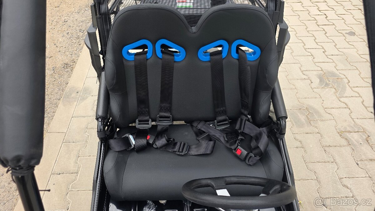 Dětská Buggy Cheetah Mini 163ccm, variator, 5-10let modrá - 11