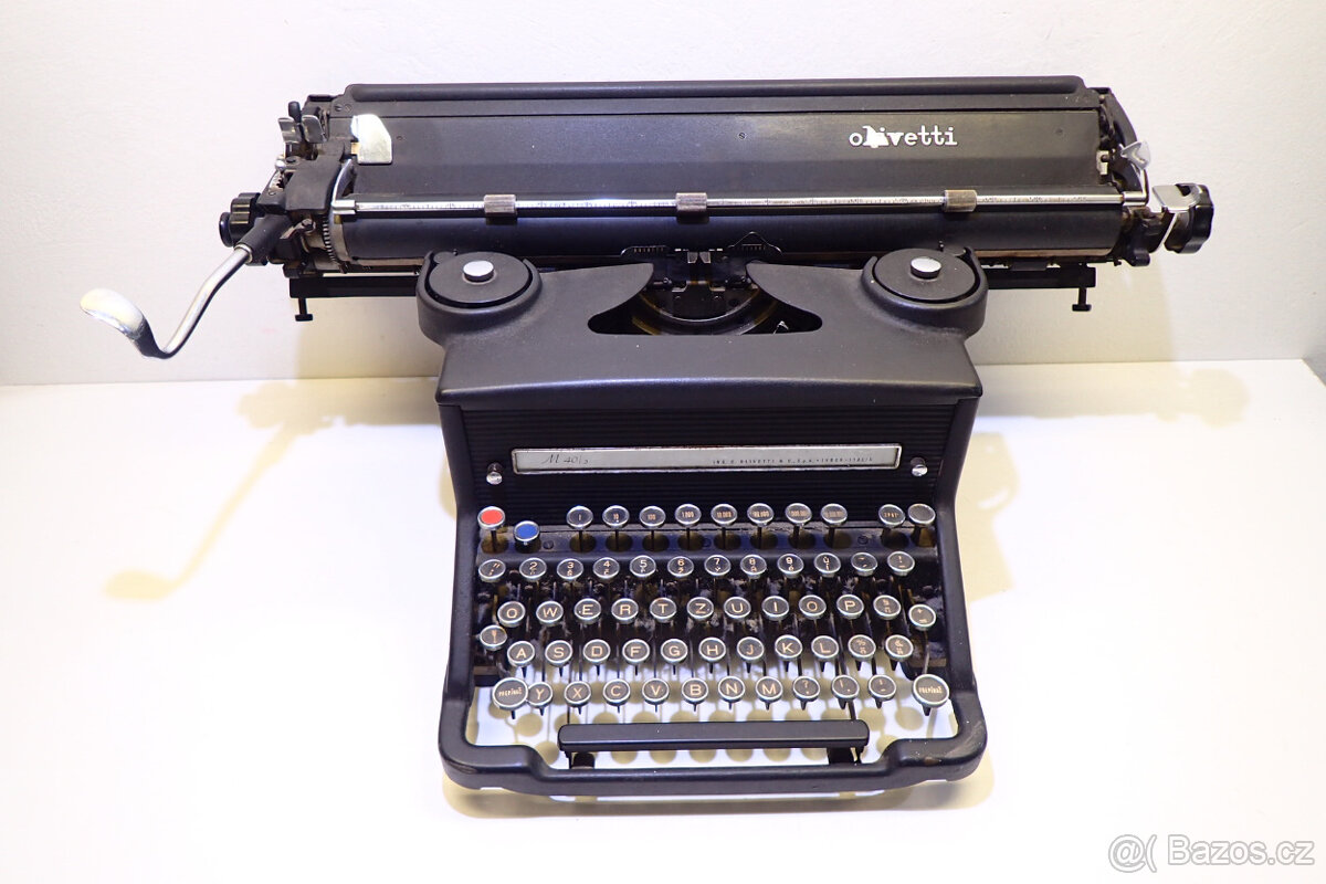 Psací stroj- Olivetti - Made in Italy - 1932 - 11