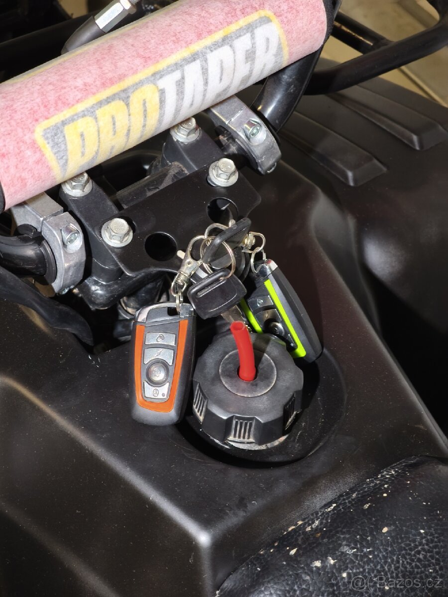 Dětská benzínová čtyřkolka 110ccm od 106cm - 11