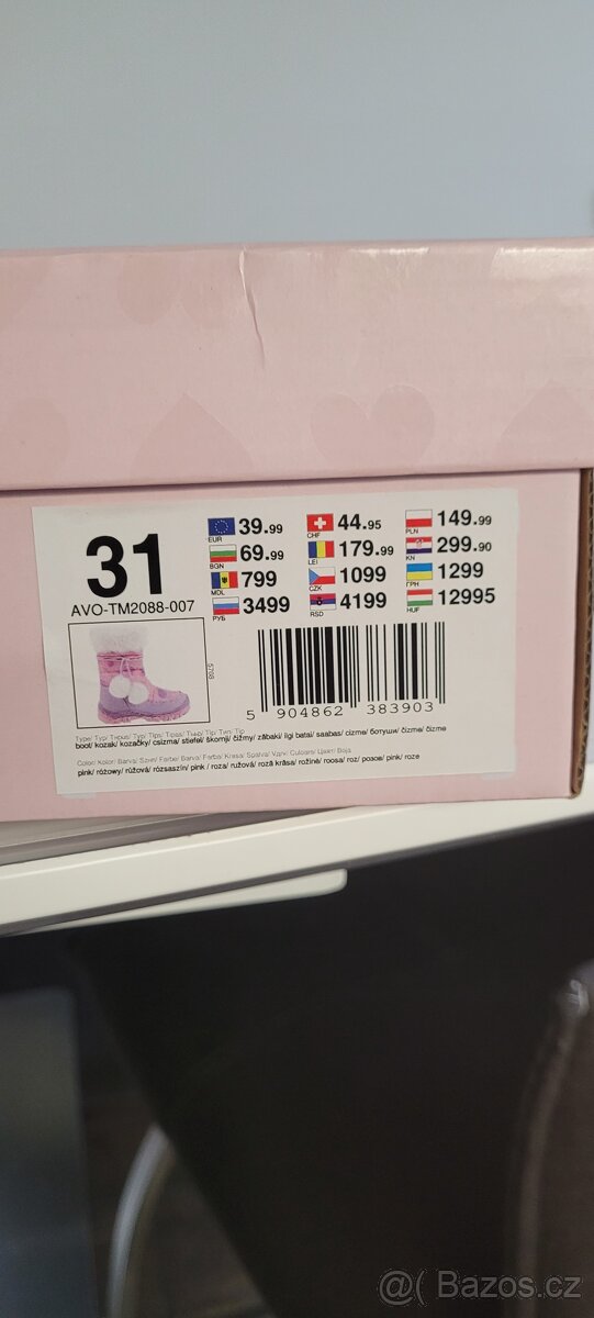 Kozačky s kožíškem vel. 31 - 11