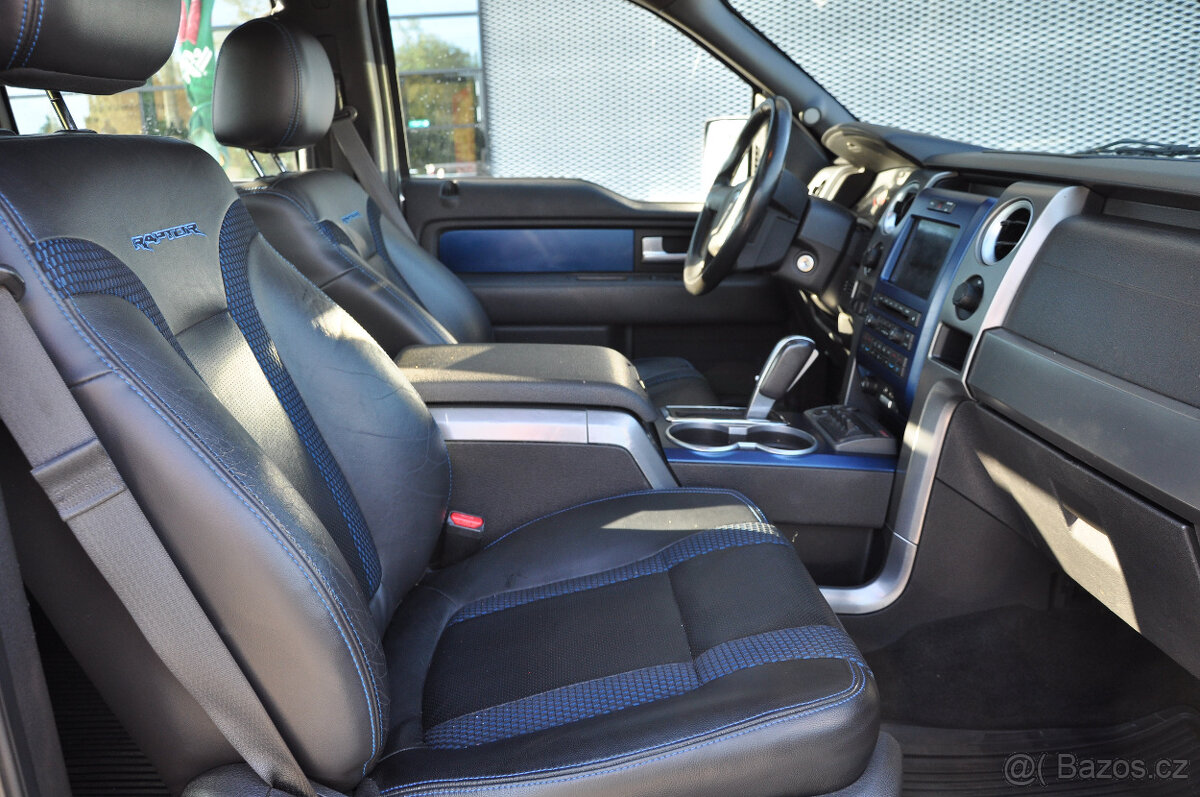 FORD F150 RAPTOR SVT, 6200 cm, V8, 4x4, originál bez LPG - 11