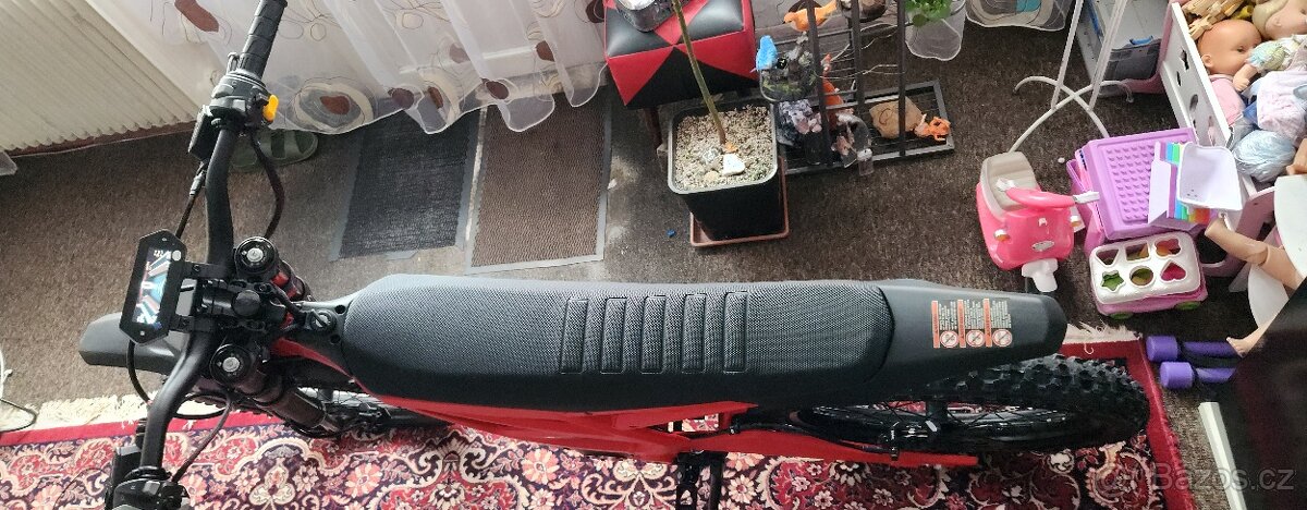 NOVÝ ELEKTRO MOTO BIKE THRONE SPRNT X3 72V 13,6K jako Talar - 11