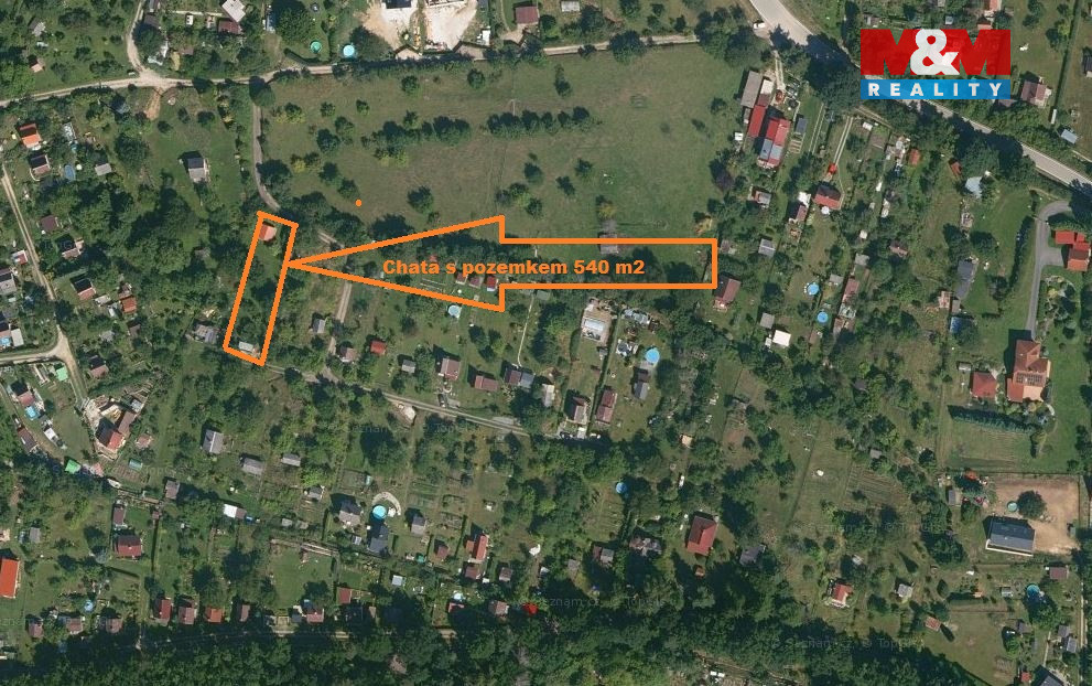 Prodej zahrady s chatou 20 m², Za Ryšovou ve Strakonicích - 11