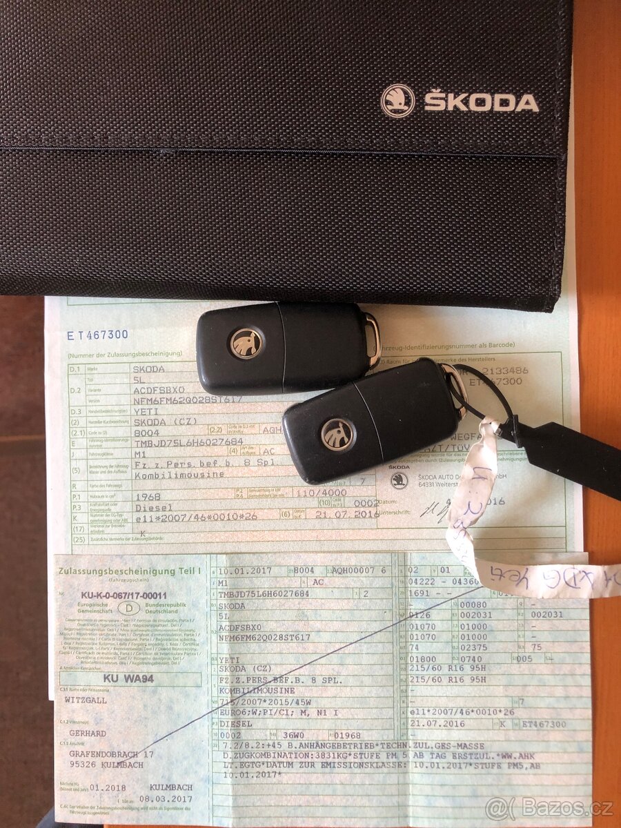 Škoda Yeti JOY 2.0 TDI 110kw r.v2017 - 11