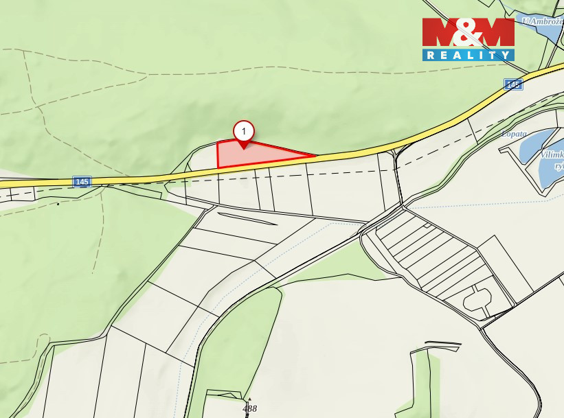 Prodej louky, 8721 m², Hracholusky - 11