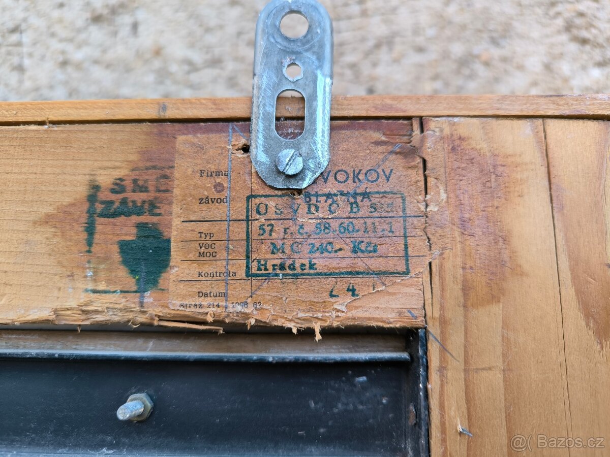 Retro předsíňová stěna, věšák - Brusel 60. léta - 11