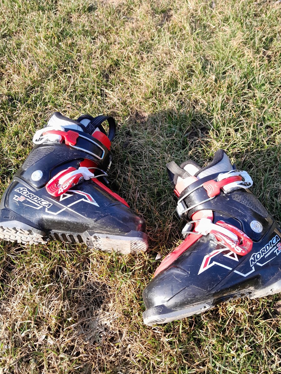 Prodám dětský set lyže Salomon 90 a boty - 11