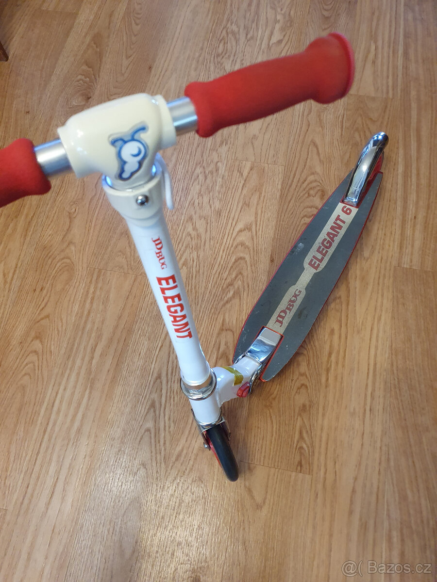 Koloběžka dívčí Scooter Elegant 6 lehká TOP stav - 11