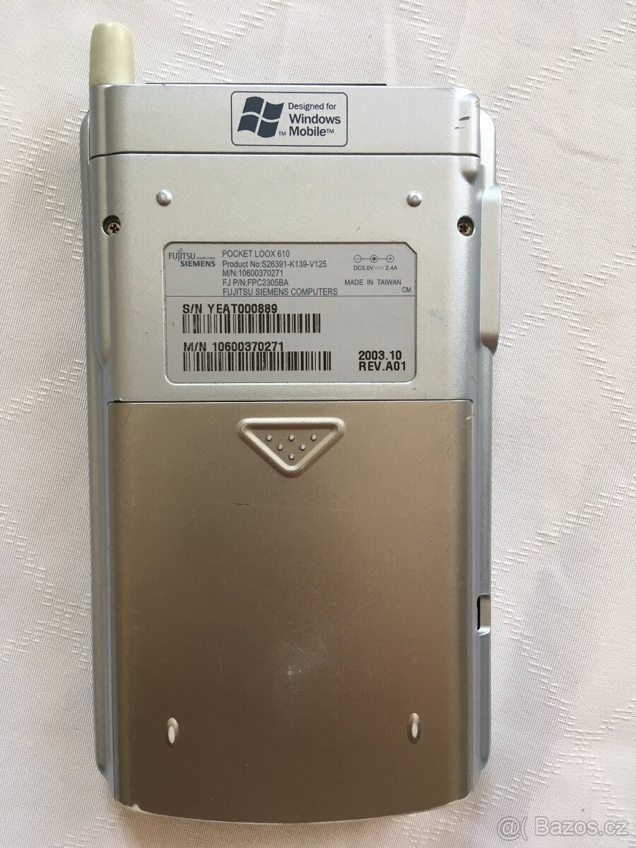 PDA kapesní počítač Fujitsu Siemens Loox 610 - 11