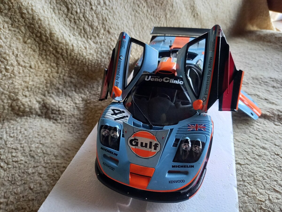 Prodám McLaren F1 GTR Gulf - 1:18 - Minichamps-limitovaný - 11