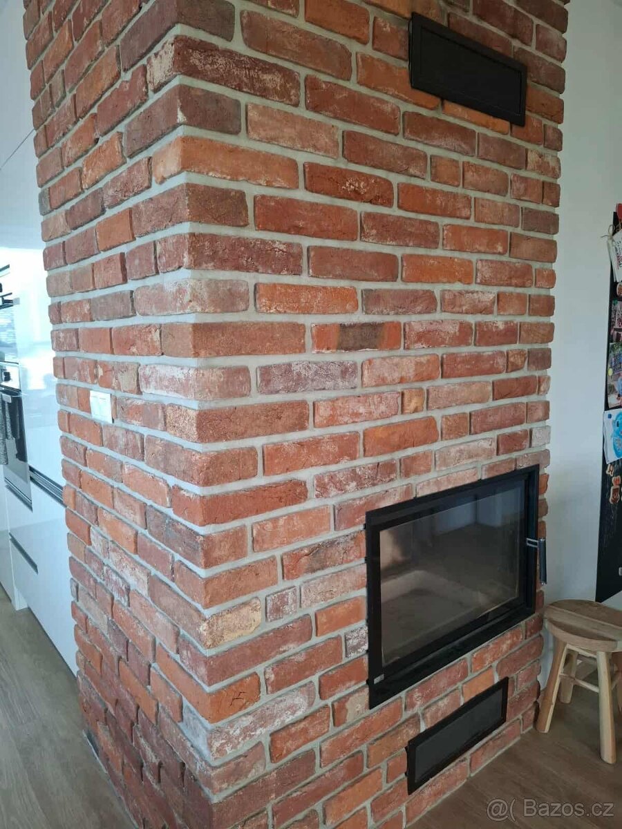 Cihlové obkladové pásky z historických cihly - 11