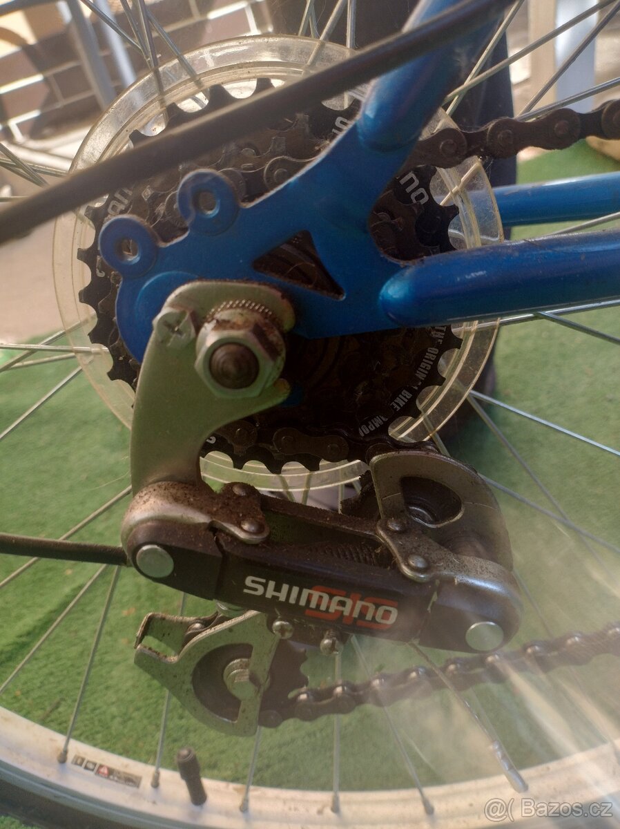 Téměř nejeté dětské trackové kolo Author Limit 24" - 11