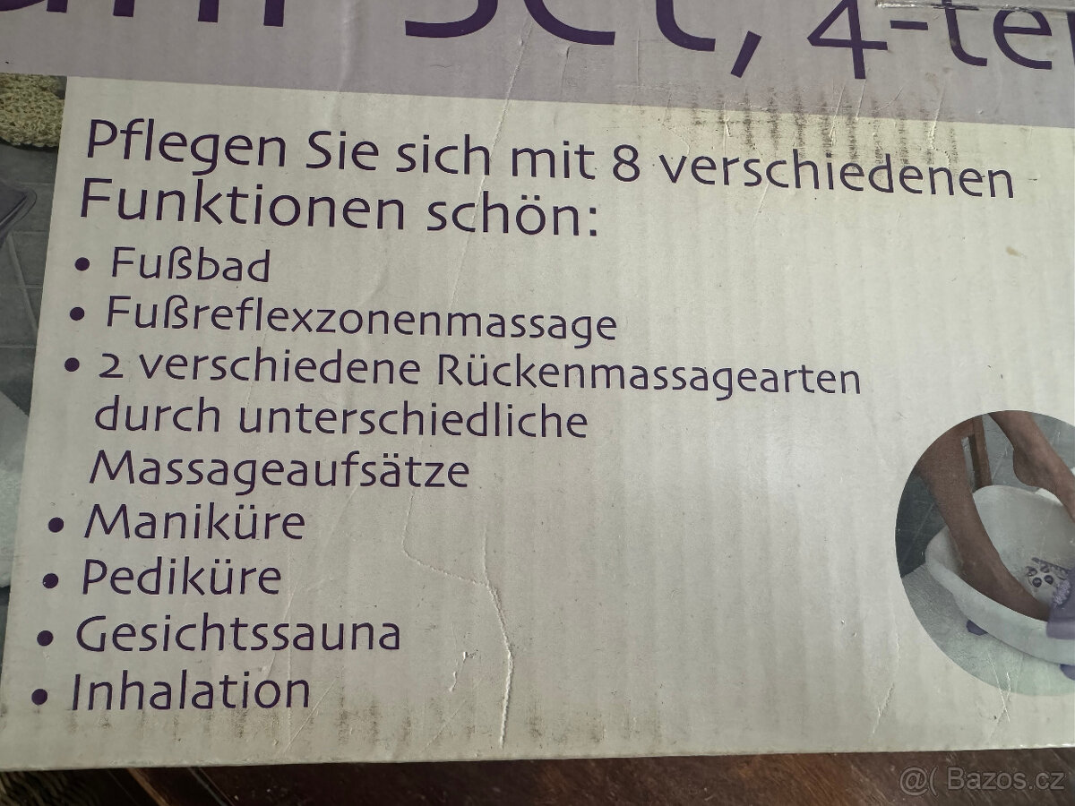 Masážní a inhalační set - 4 přístroje - nový SET - 11