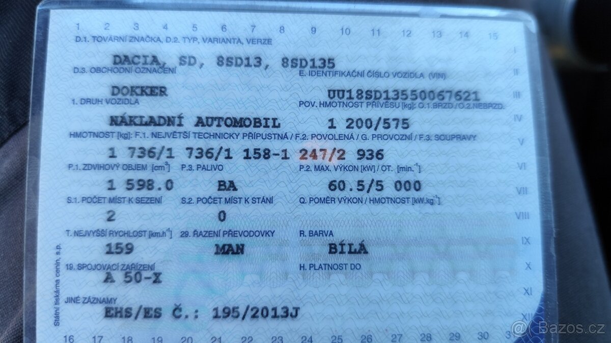 Dacia Dokker 1,6 benzín - 11