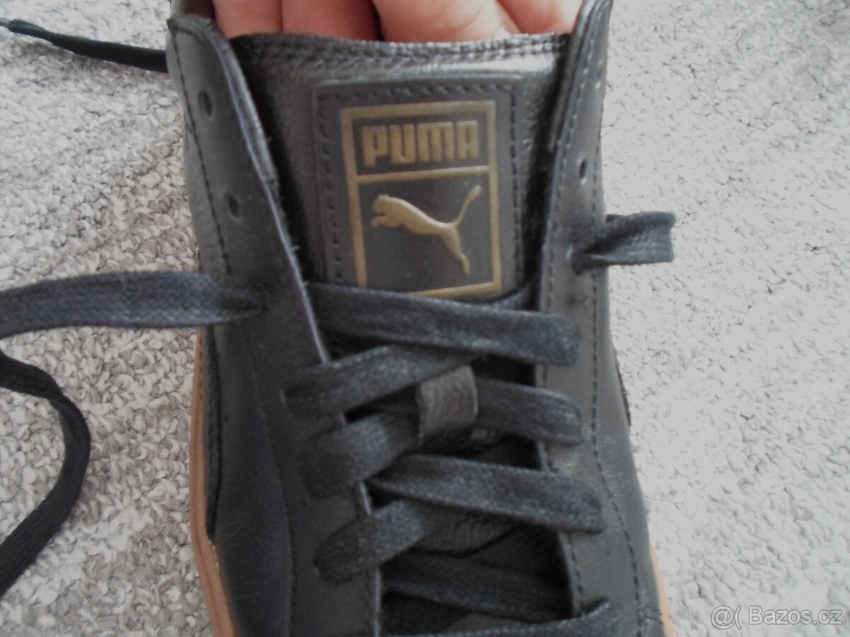 Černé boty tenisky botasky Puma - 39 - 11