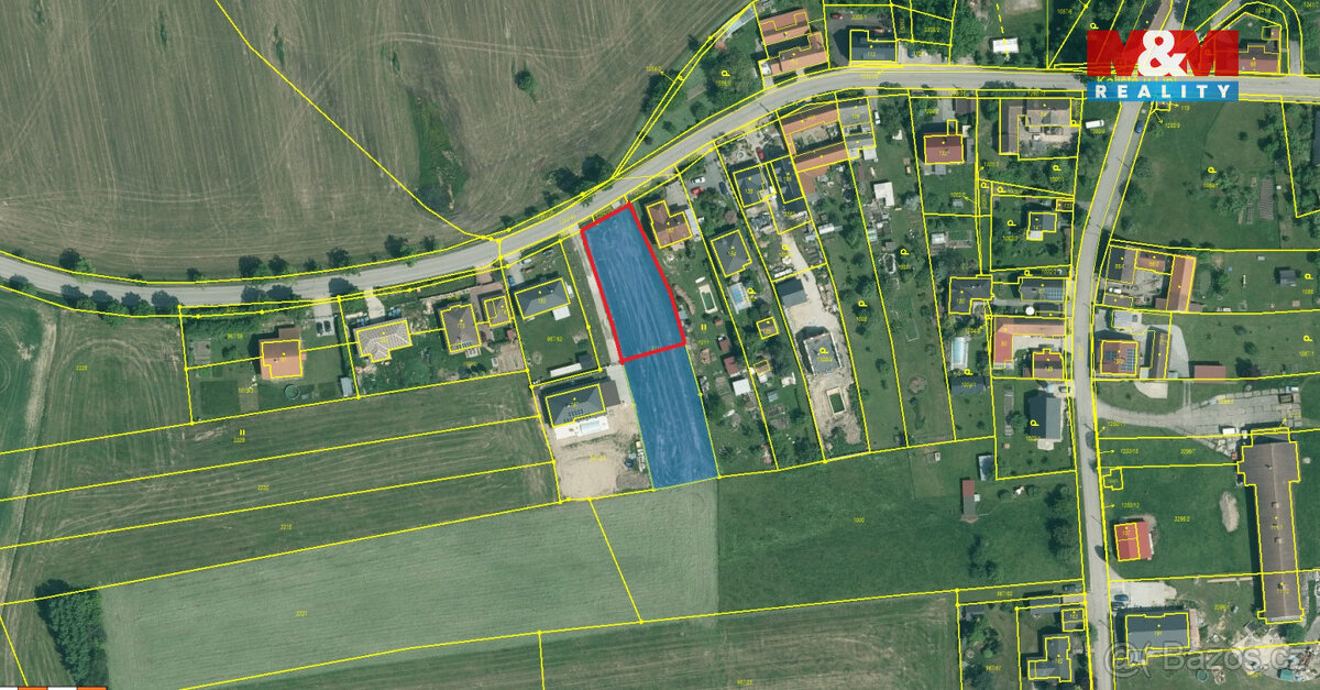 Prodej pozemku k bydlení, 1035 m², Kaliště u Lipí - Lipí - 11