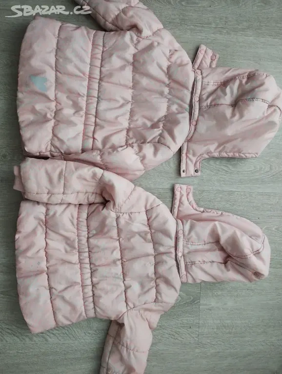 Dívčí zimní bunda (vel. 110 + 116), dvojčata - 11