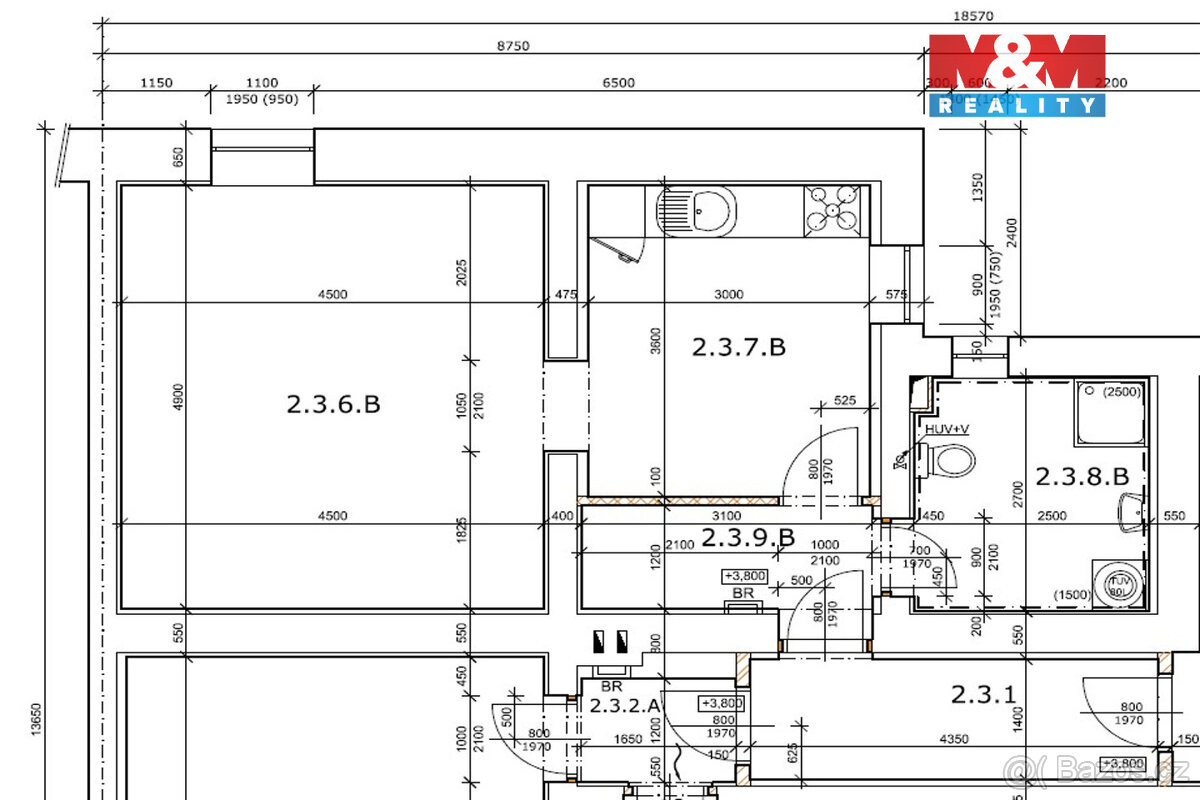 Pronájem bytu 1+1, 43 m², Sokolov, ul. Nádražní - 11