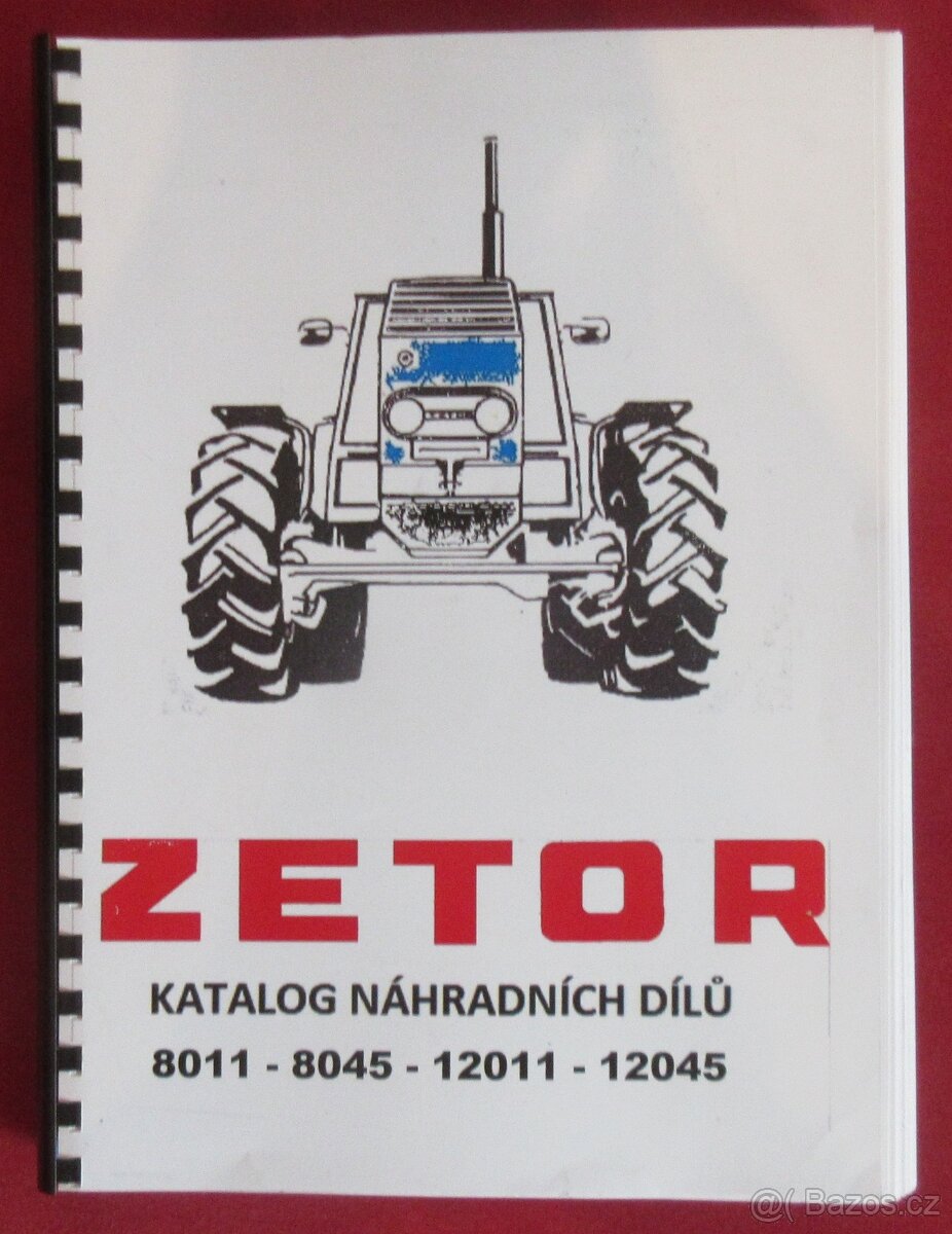 ZETOR 8011 - 12045 PŘÍRUČKY - 11