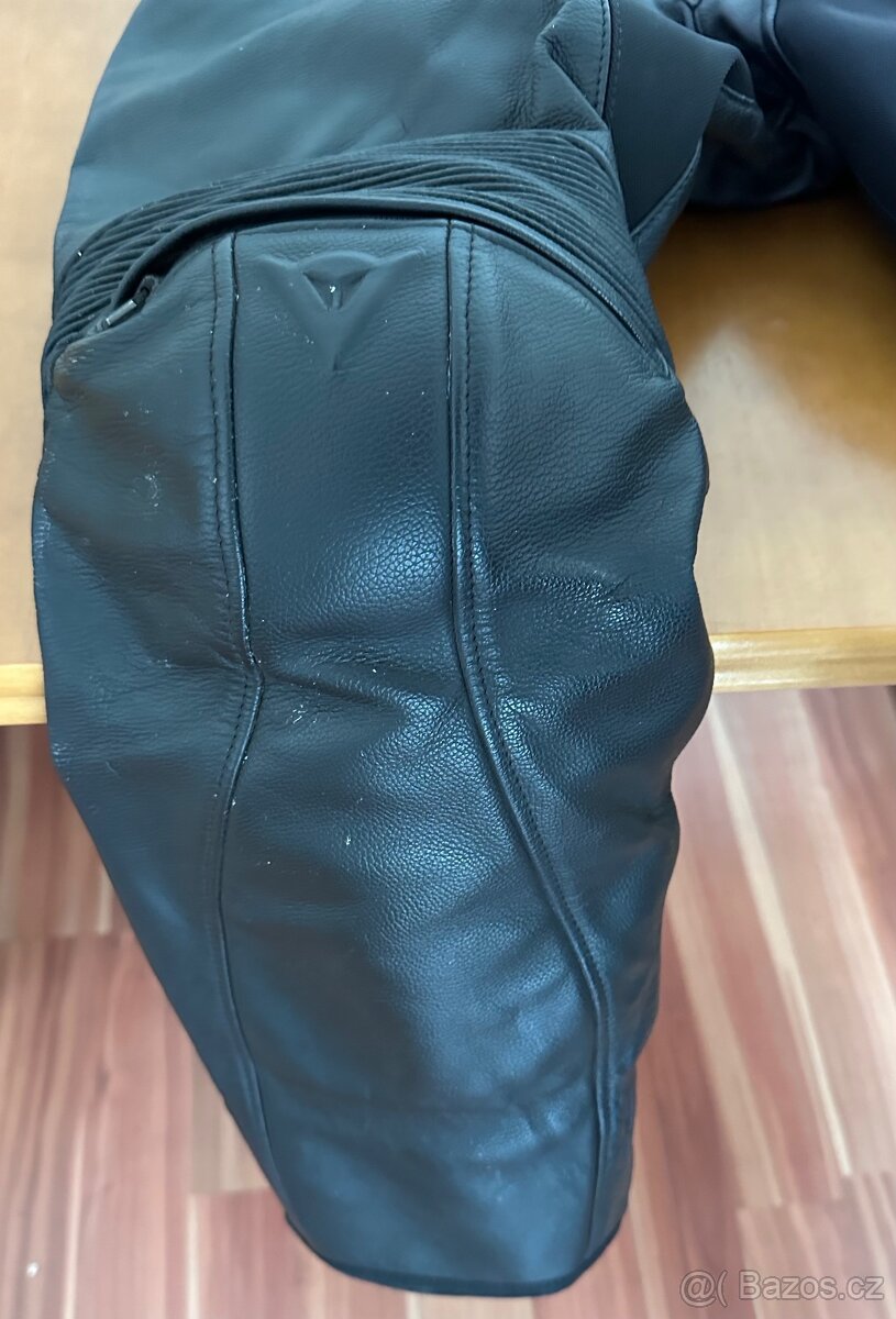 Dvoudílná kožená kombinéza na motorku DAINESE - 11