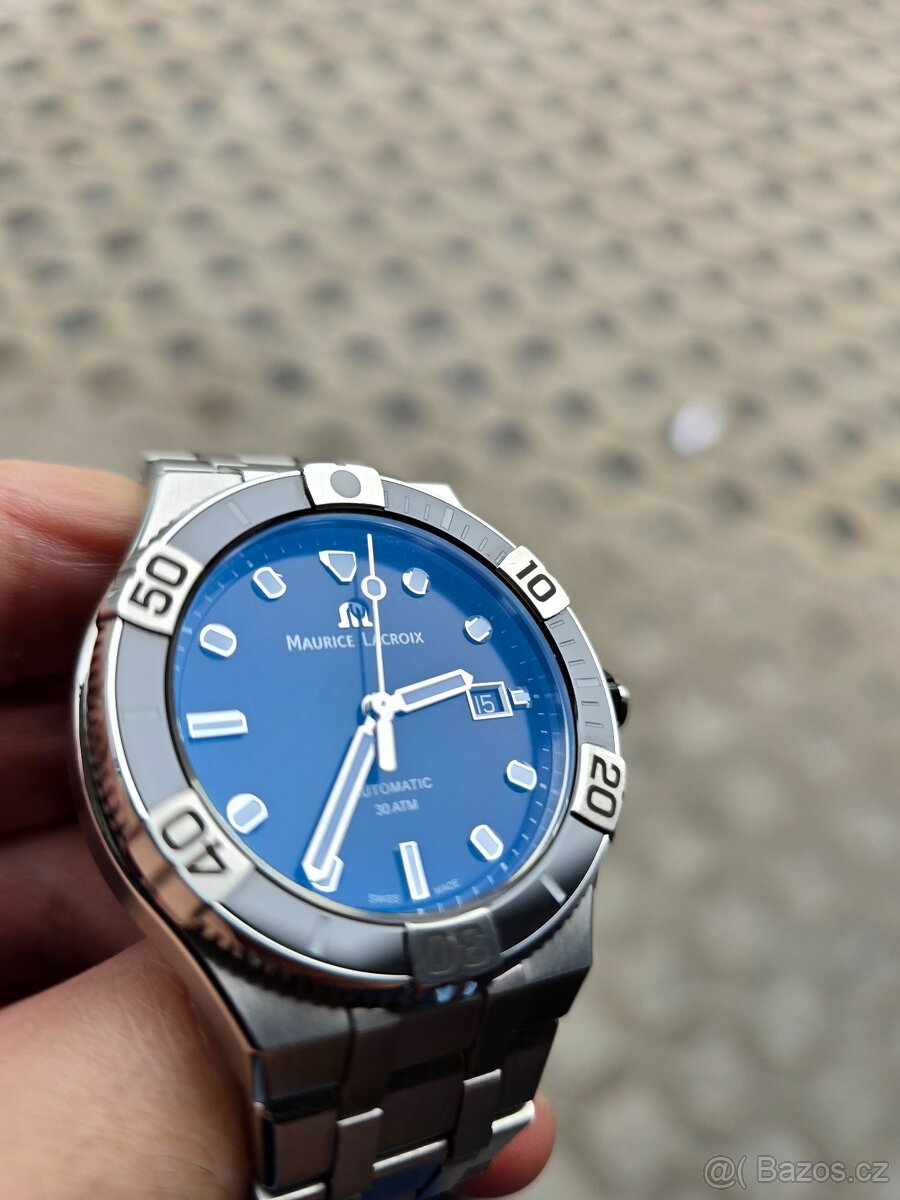 Pánské hodinky Maurice Lacroix Aikon Venturer black 43mm aut - 11