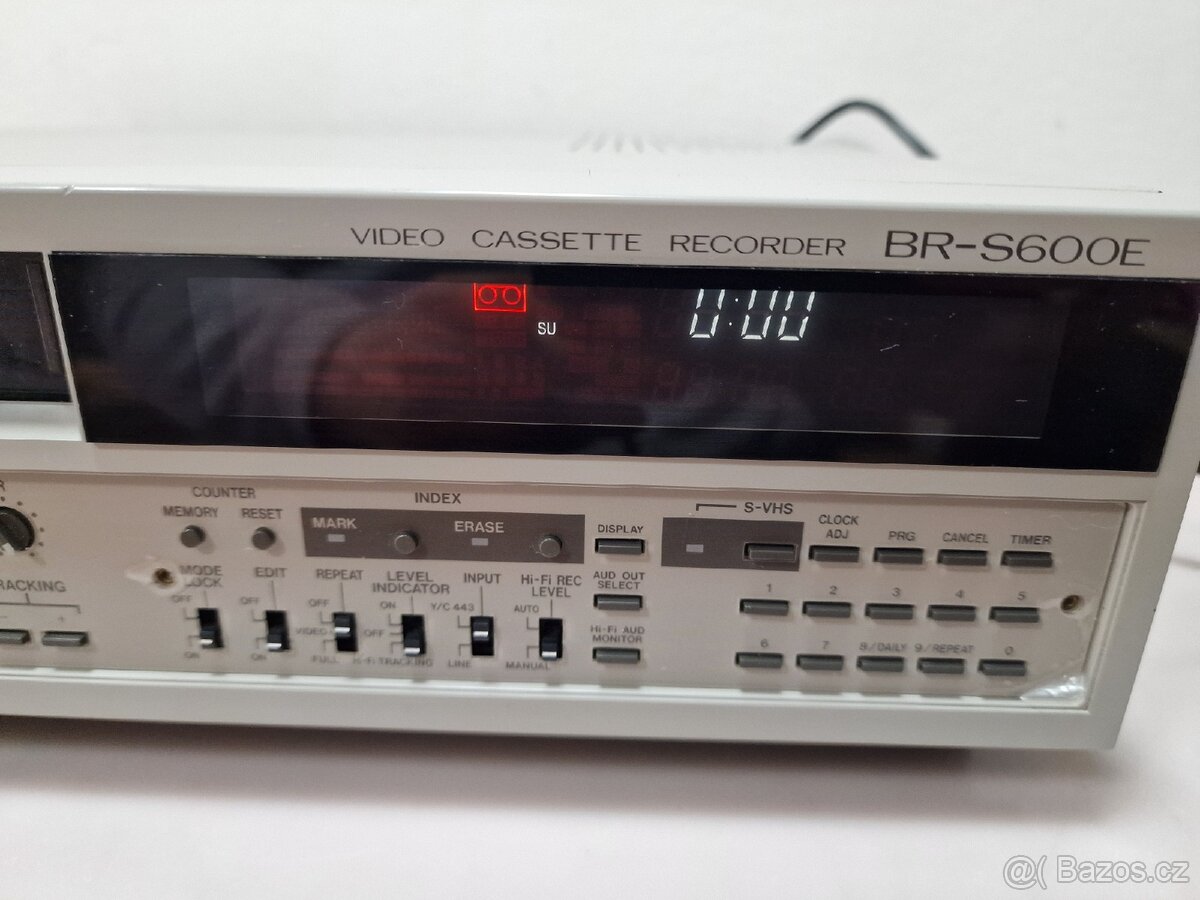 JVC BR-S600E profesionální SVHS videorekordér PAL - 11