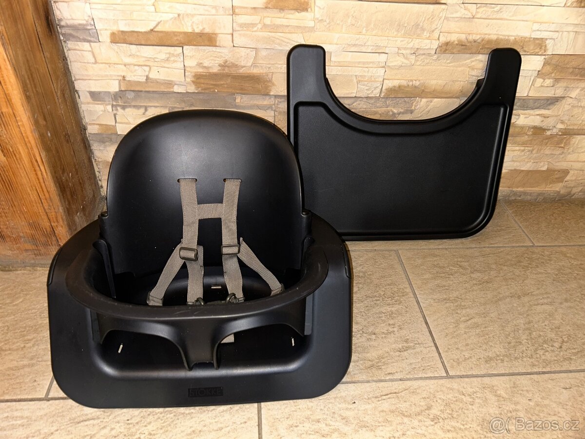 Židlička Stokke Steps Black/ Storm Grey - 11
