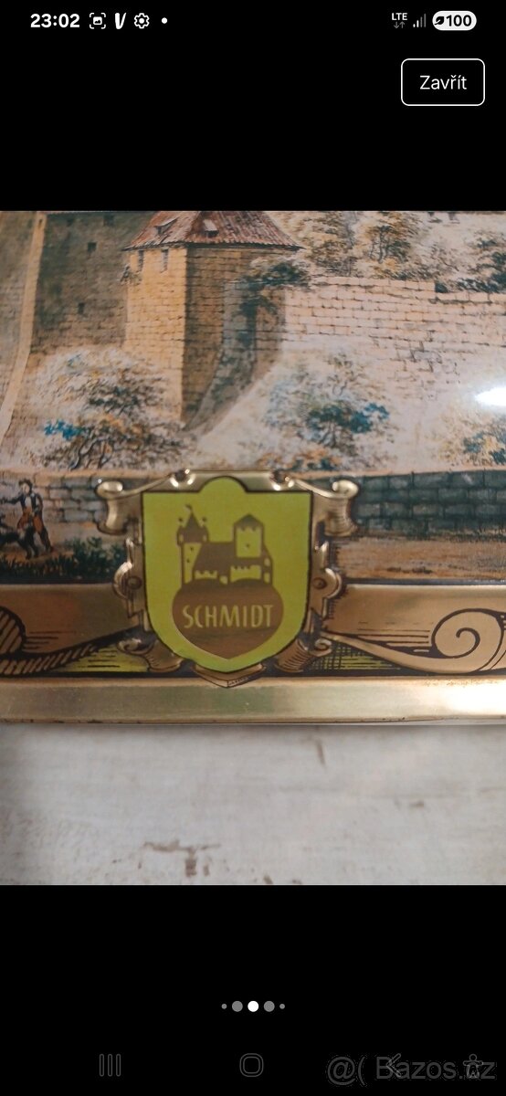 Plechová krabička od cukrovinek - 11