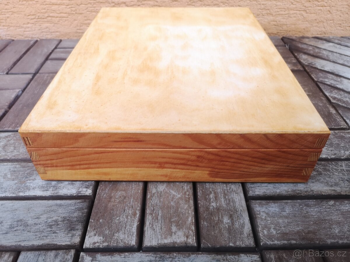 Dřevěné krabičky s víkem - 11