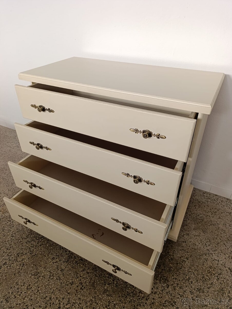 Šuplíková komoda, rustikální styl, Nábytek s příběhem - 11