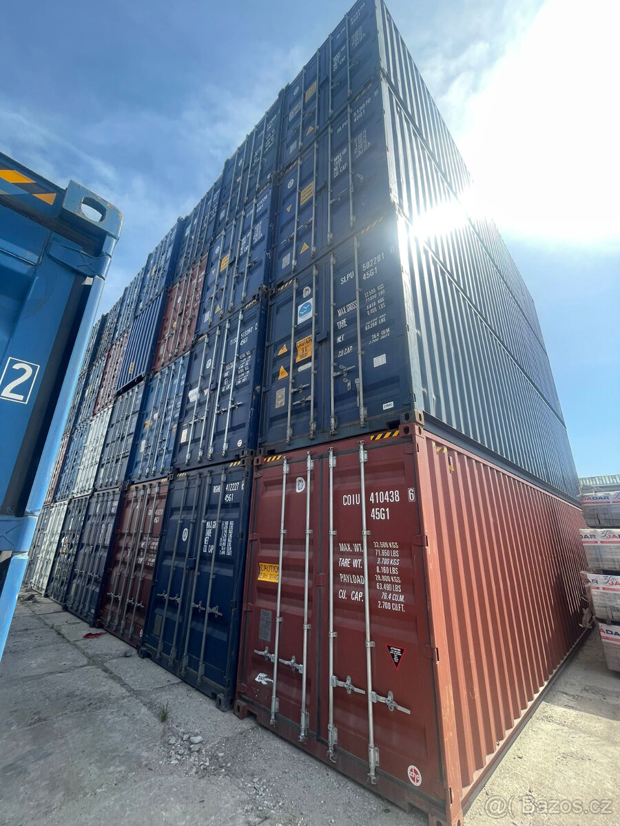 Nový lodní kontejner rv 2023 / 2024 one way dv 20" HC 40" - 11