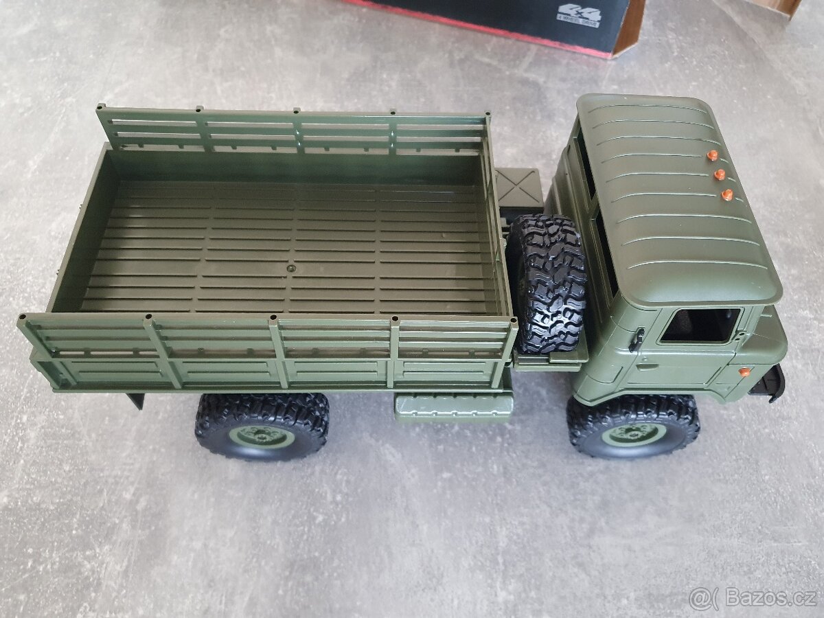 RC Military Truck GAZ WPL B24 1/16 4WD zelený - 11