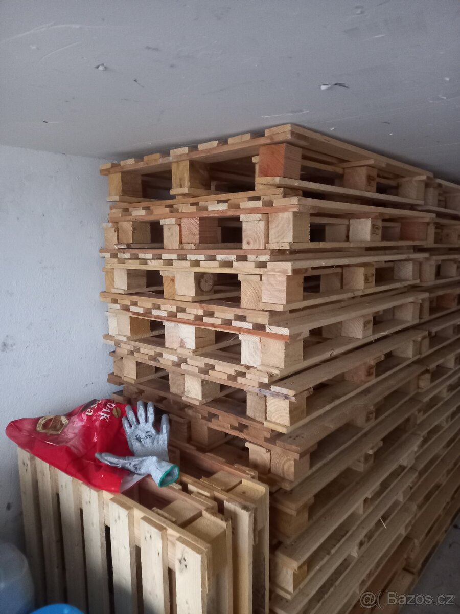 Celodřevěné palety 100/80 nové - 11