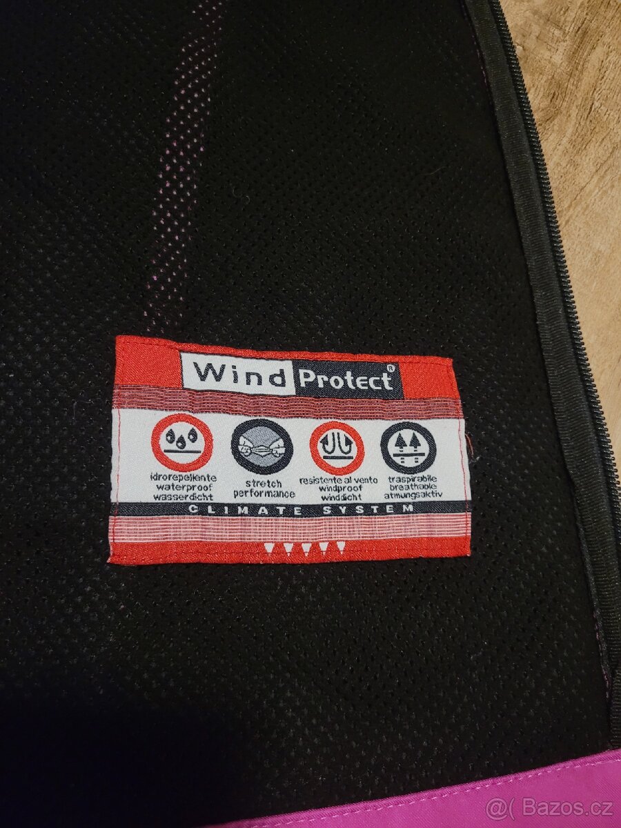 Lehká růžová softshellová bunda CMP - 11